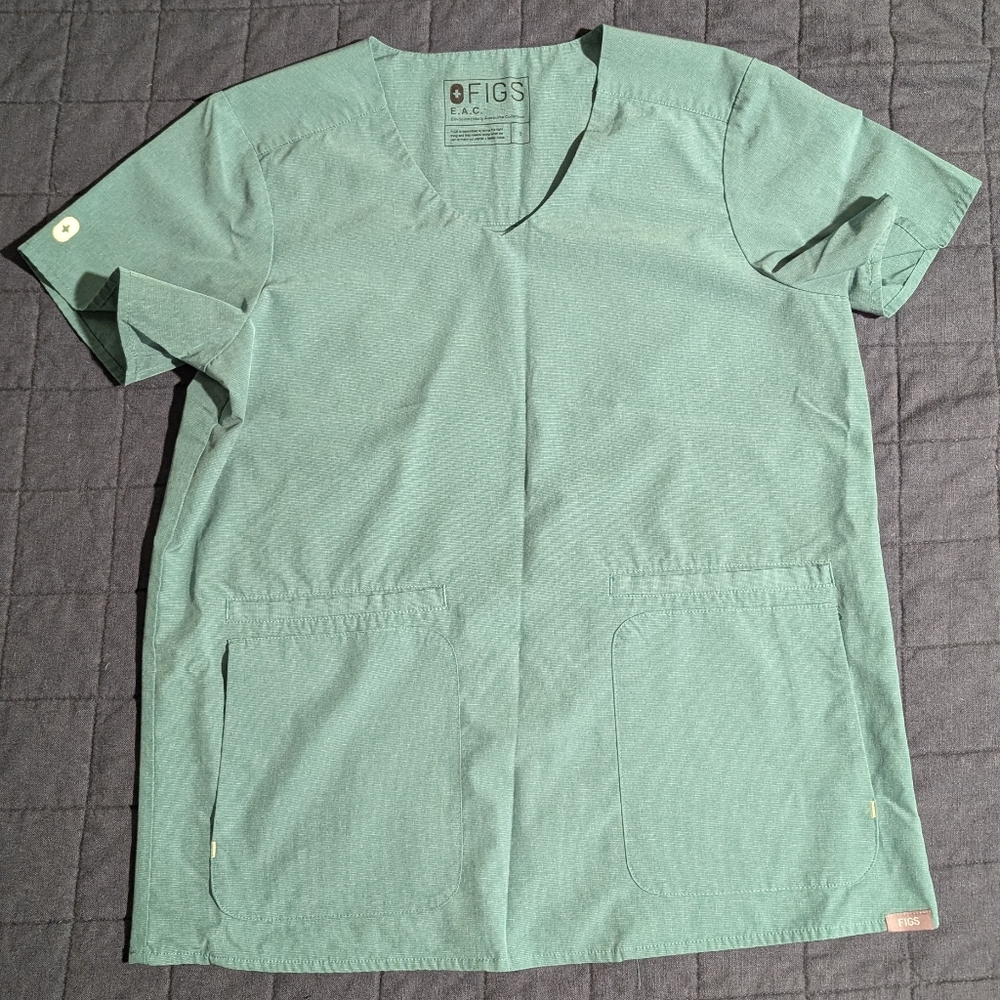 FIGS Mint Green Scrub Set
